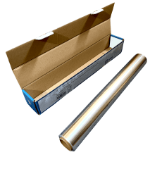 PAPEL ALUMINIO ROLLO 45 CM. X100 MT.