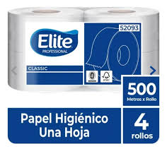 - OFERTA Papel higiénico jumbo Elite 500 mt. x4 rollos: Precio con IVA