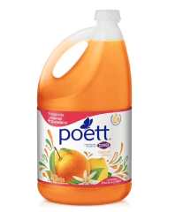 - Poett Limpiador Líquido 4 litros Aroma Frescura Cítrica.