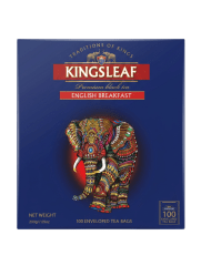 • Té Kingsleaf Premium Negro 100 bolsitas