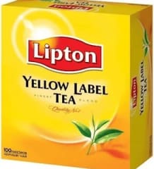 TE LIPTON AMARILLO 100 BOL