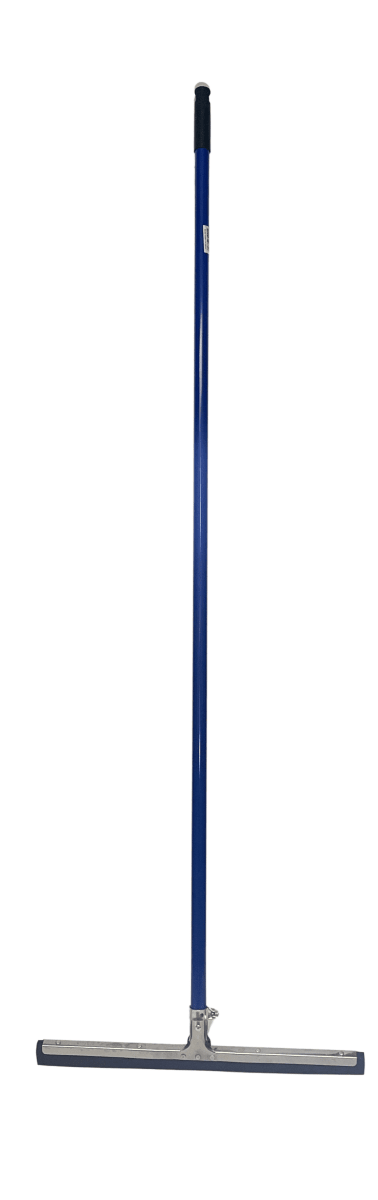 SECAPISO O BARREAGUA METÁLICO ECONÓMICO DOBLE LABIO 45 CM. CON MANGO METÁLICO DE 1.5 MT.1