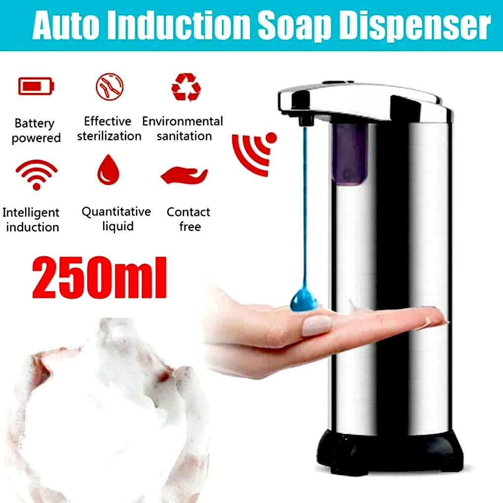 • Dispensador jabon automatico con sensor 250 ml2
