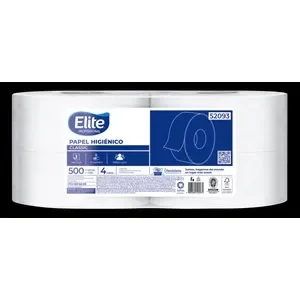 Papel higiénico jumbo Elite 4x500 mt. Precio con IVA1