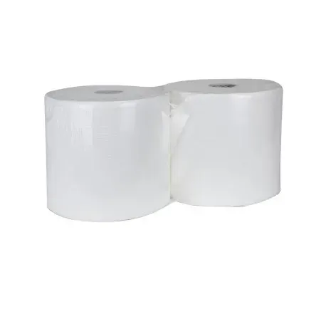• Toalla de papel jumbo premium blanca 250 mt x21