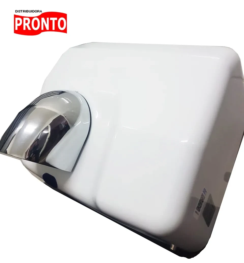 SECADOR MANOS CUERPO DE ACERO CON SENSOR ÓPTICO. COLOR BLANCO O CROMADO1