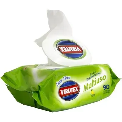 • Toalla humeda Virutex desinfectante easy clean 90 un1