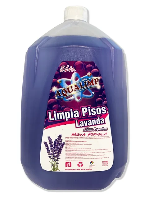 LIMPIAPISOS MULTIUSO AQUALIMP 5 LT. AROMA LAVANDA1