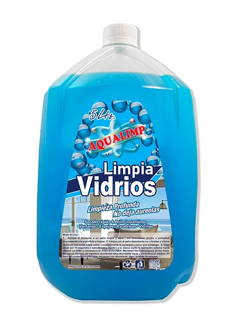 Limpiavidrios Aqualimp 5 lt. Limpiador multiuso1