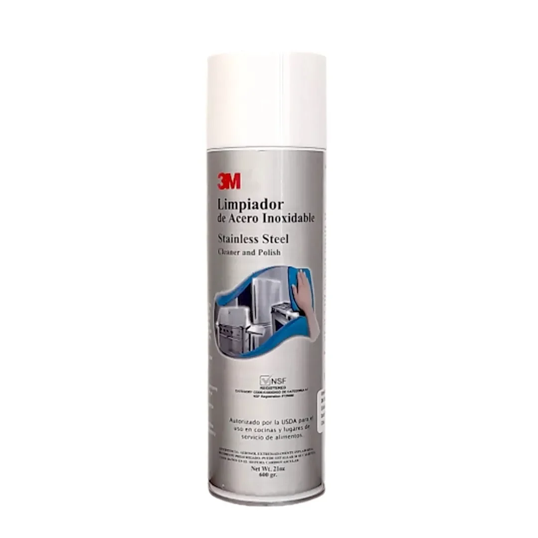 - OFERTA Limpiador y Pulidor de Acero Inoxidable 3M Aerosol, 595 g1