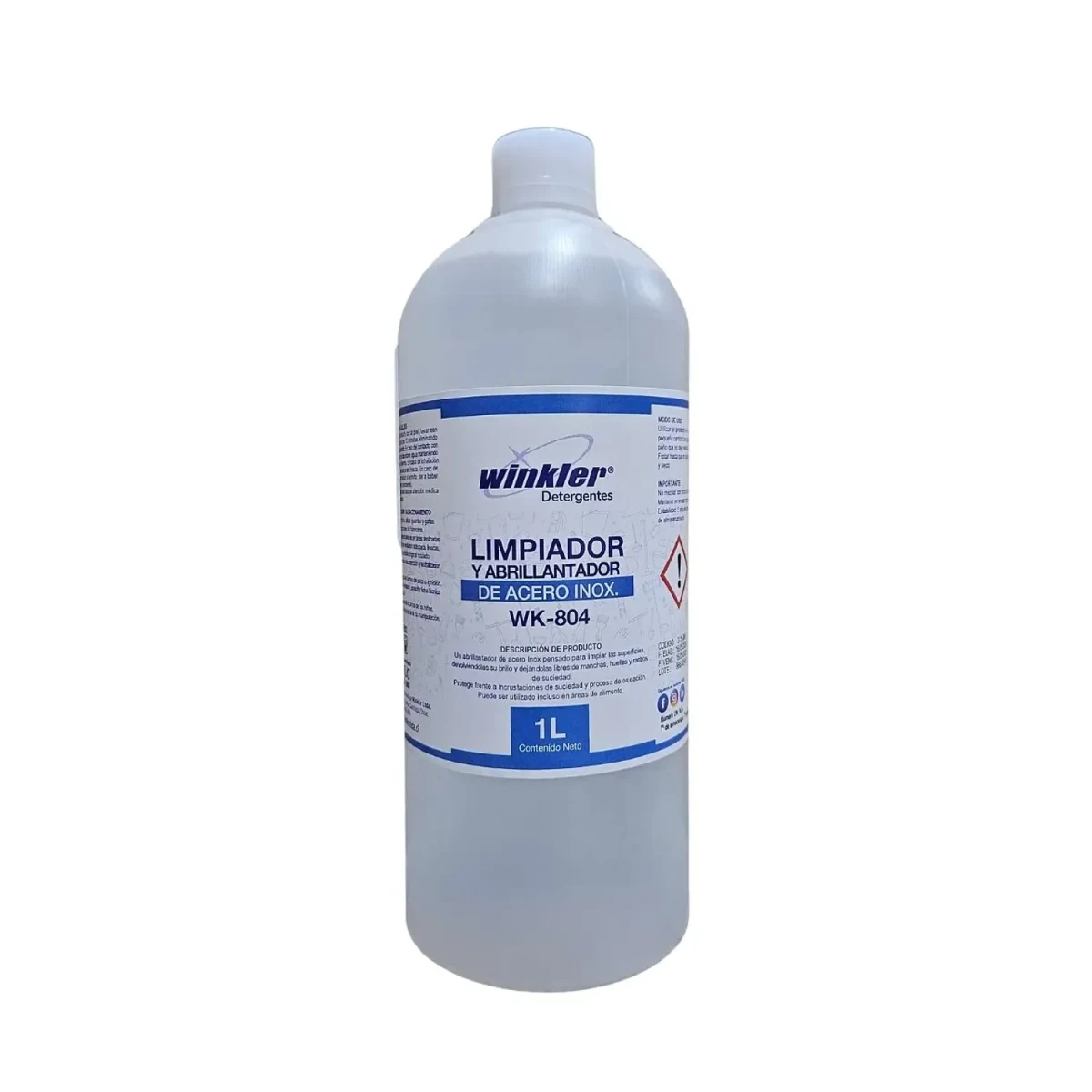 Limpiador y abrillantador de acero inox. 1 lt. Winkler1