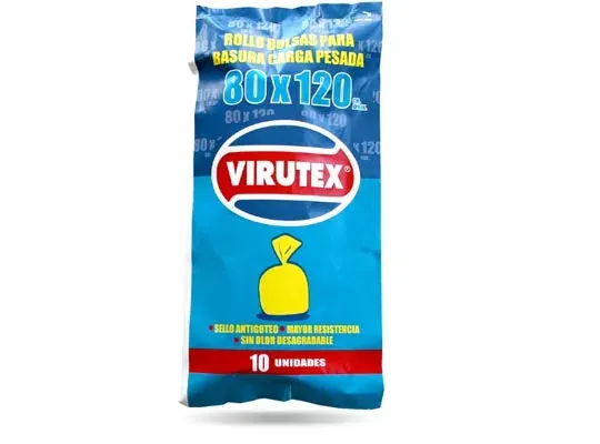 • Bolsa basura Virutex 80x120 x10 unidades1