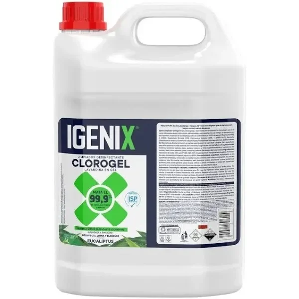 • Cloro gel Igenix eucaliptus 5 lt1