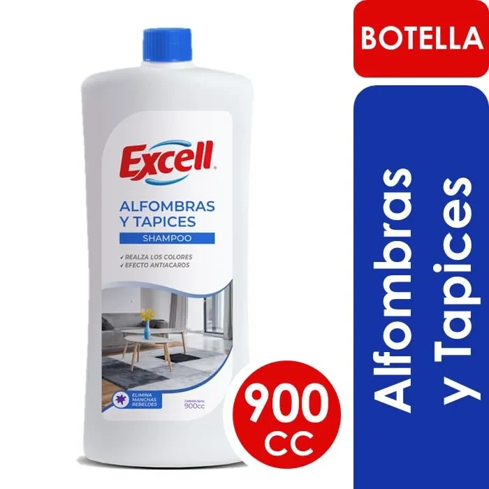 Shampoo de alfombras y tapices Excell 900 cc.1
