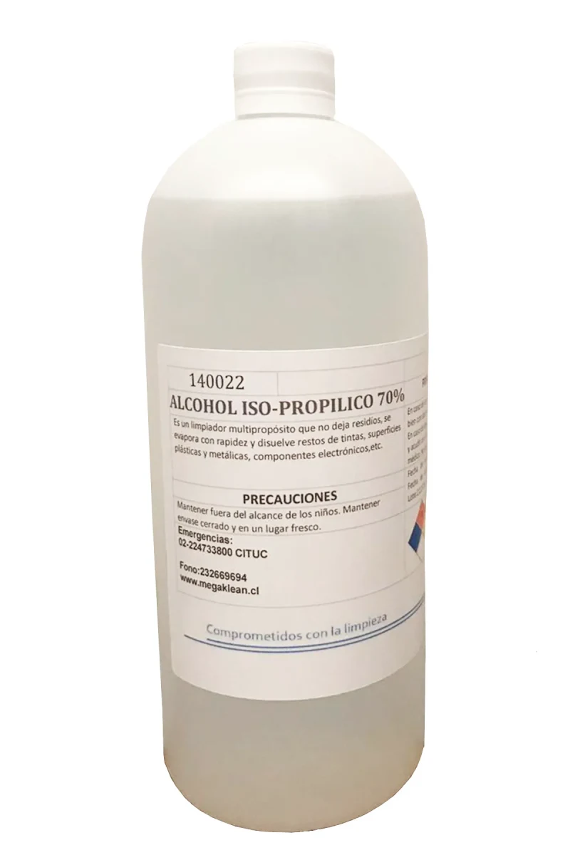ALCOHOL ISOPROPILICO AL 70% BOTELLA 1 LITRO1