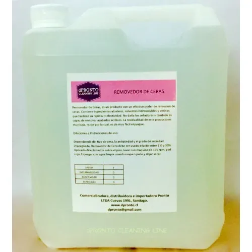 REMOVEDOR DE CERAS DPRONTO CLEANING LINE1
