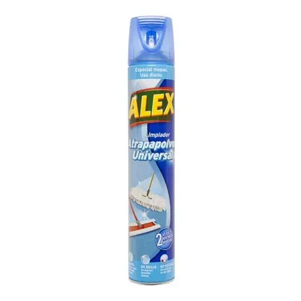 ATRAPA POLVO ALEX SPRAY 750 ML. PARA CERÁMICOS Y PISOS DUROS1