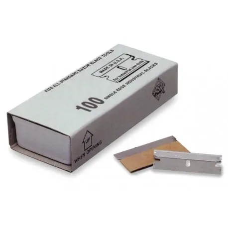 Cuchillas raspador de seguridad 100 unidades. Precio IVA incluido.1
