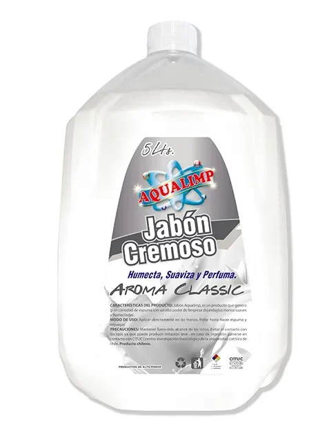 • Jabon liquido humectante cremoso blanco 5 lt1