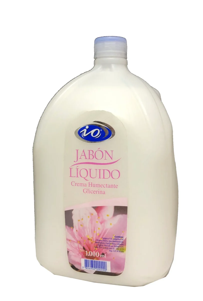 • Jabon liquido IO cremoso blanco 5 lt1