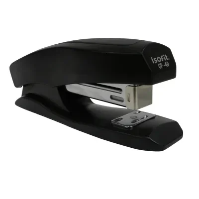 Corchetera Pequeña Isofit Plástica Cp-40 25 Hojas Negra1