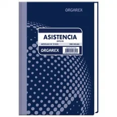 Libro Asistencia Orgarex 200 Hojas1