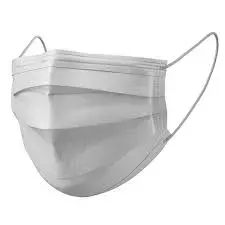 Mascarilla desechable 3 pliegues blanca x50 unidades1
