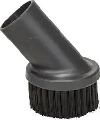 Boquilla redonda con cepillo para aspiradoras de 15 y 30 lt.1