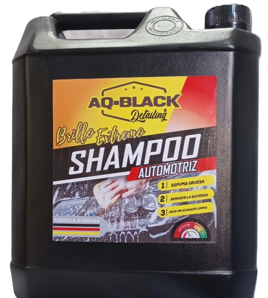 Shampoo para auto 5 lt. Aq-Black Detailing 5 lt.1