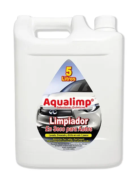 LIMPIADOR DE AUTOS EN SECO AQUALIMP 5 LITROS. PRECIO CON IVA.1