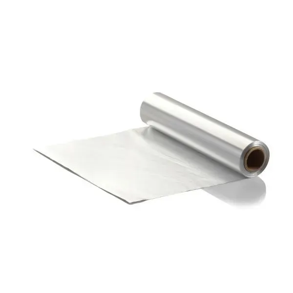 Papel de aluminio grado alimenticio rollo de 30 cm. x 40 mts. Precio con IVA.1