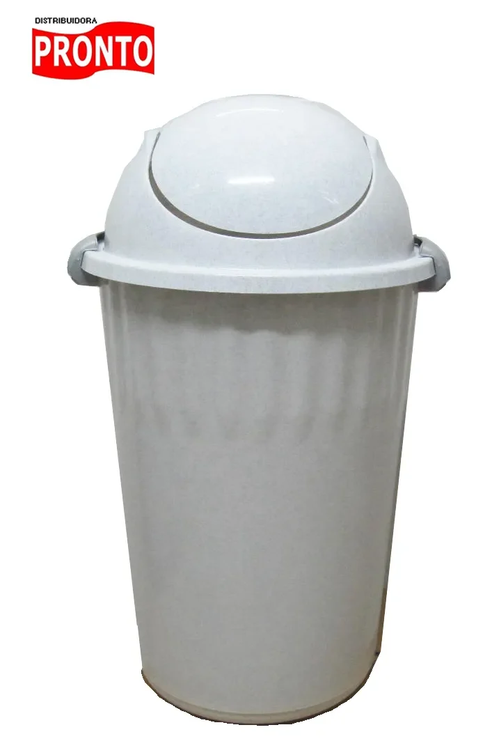 BASURERO BASQUET TAPA VAIVEN 35 LTS1