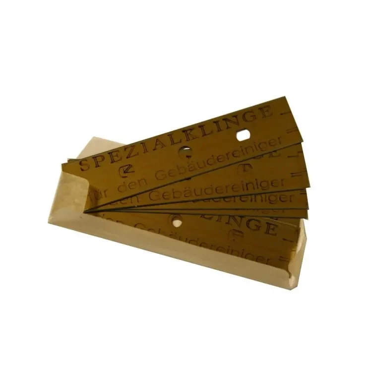 CUCHILLA RASPADOR 10CM. SOLINGEN PREMIUM DOBLE FILO X10 UNIDADES1