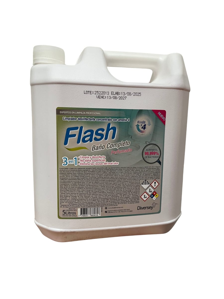 Flash hig baño completo 5 lt. Diversey1