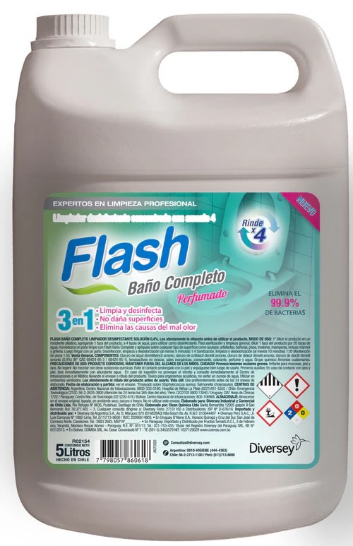 Limpiador Flash baño completo 5 lt.1
