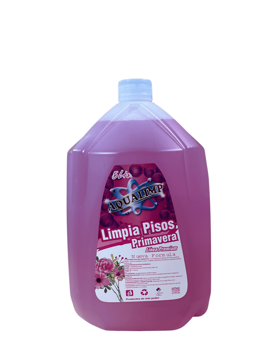 - Limpiapisos Multiuso Aqualimp 5 lt. Aroma Primavera1