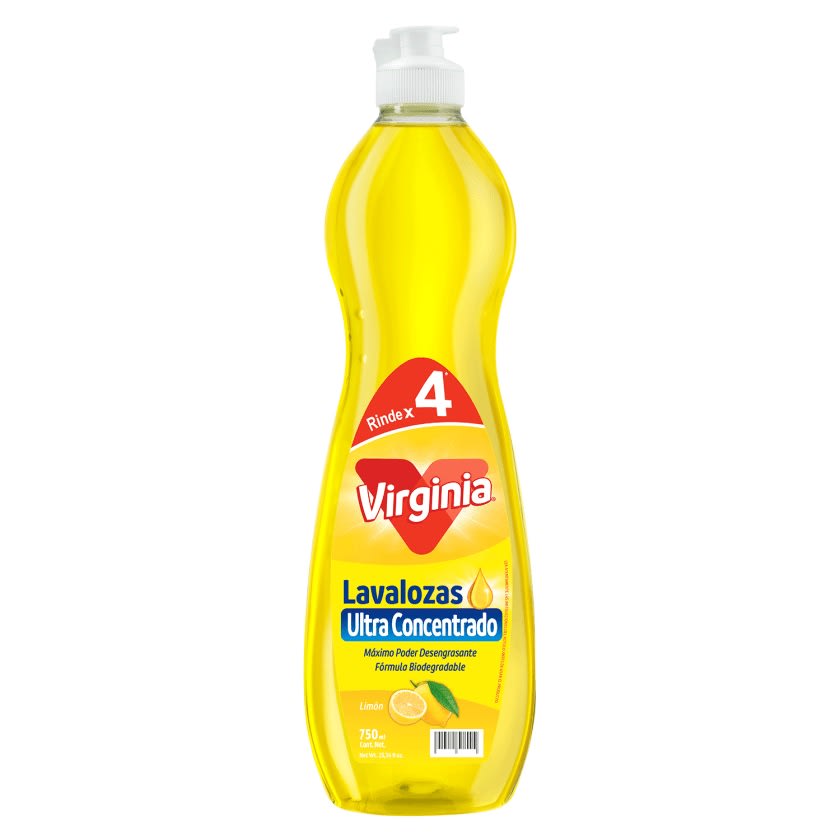 Lavalozas Virginia Ultra Concentrado limón 750 ml1