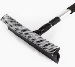 Plumilla limpiavidrios con esponja y goma secar 26 cm. extensible a 1.2 mt. Precio con IVA.1