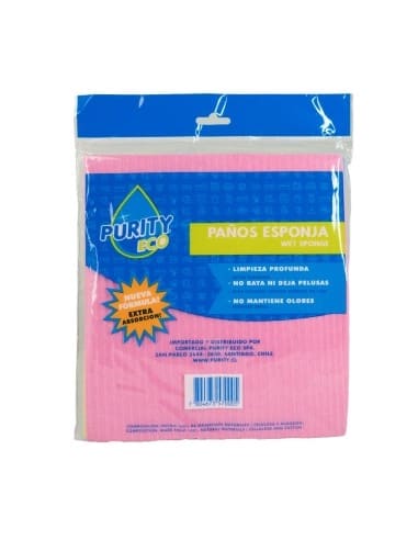 • Paño esponja Purity humedo x32