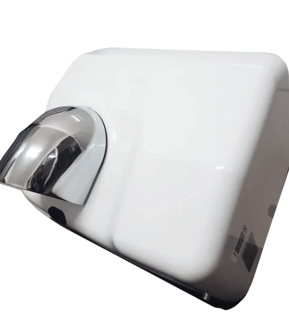 SECADOR MANOS CUERPO DE ACERO CON SENSOR ÓPTICO. COLOR BLANCO O CROMADO1