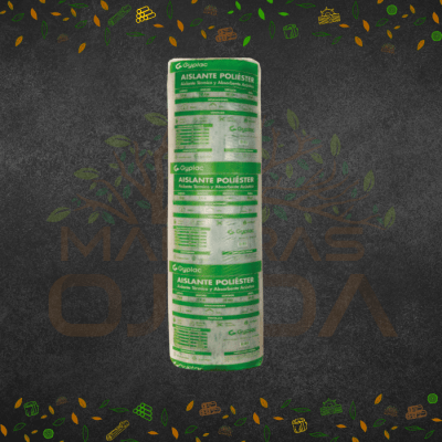 AISLANTE TERMICO POLIESTER 50mm 2,4m x 15m  36M21