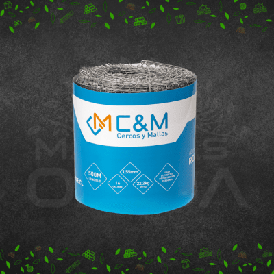 ALAMBRE PUAS BWG 16 ROLLO 500 mts1
