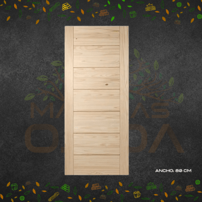 PUERTA PDA ALEJANDRIA INSIGNE 80 cm x 2.0 mts