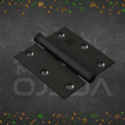 BISAGRA ACERO 3.5 X 3.5 RÚSTICA NEGRA (1 UNID)1
