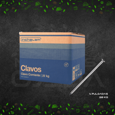 CLAVO CORRIENTE 4