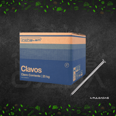 CLAVO CORRIENTE 4