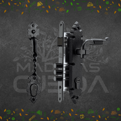 CERRADURA EMB RÚSTICA B40 / TIRADOR ACCESO