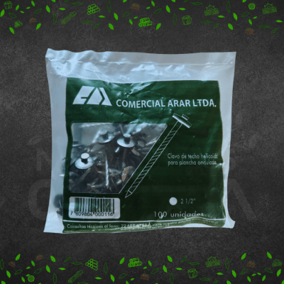 CLAVO TECHO 21/2