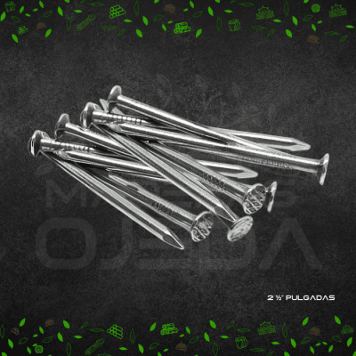 CLAVO CORRIENTE 21/2 BOLSA 1 KG1