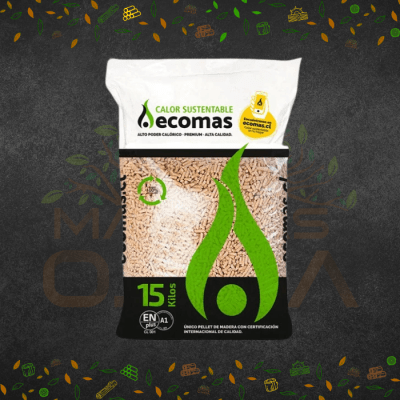 PELLET ECOMAS 15 KG